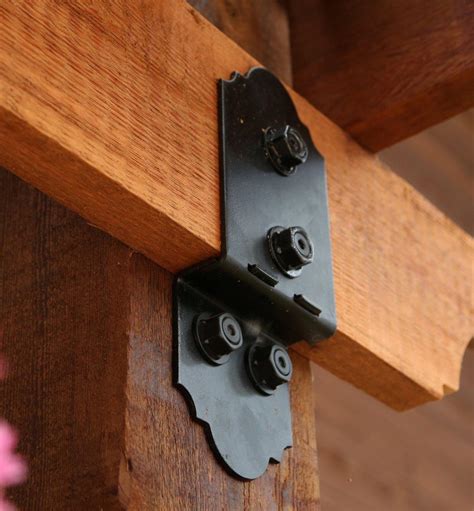 post beam metal brackets|decorative metal beam brackets.